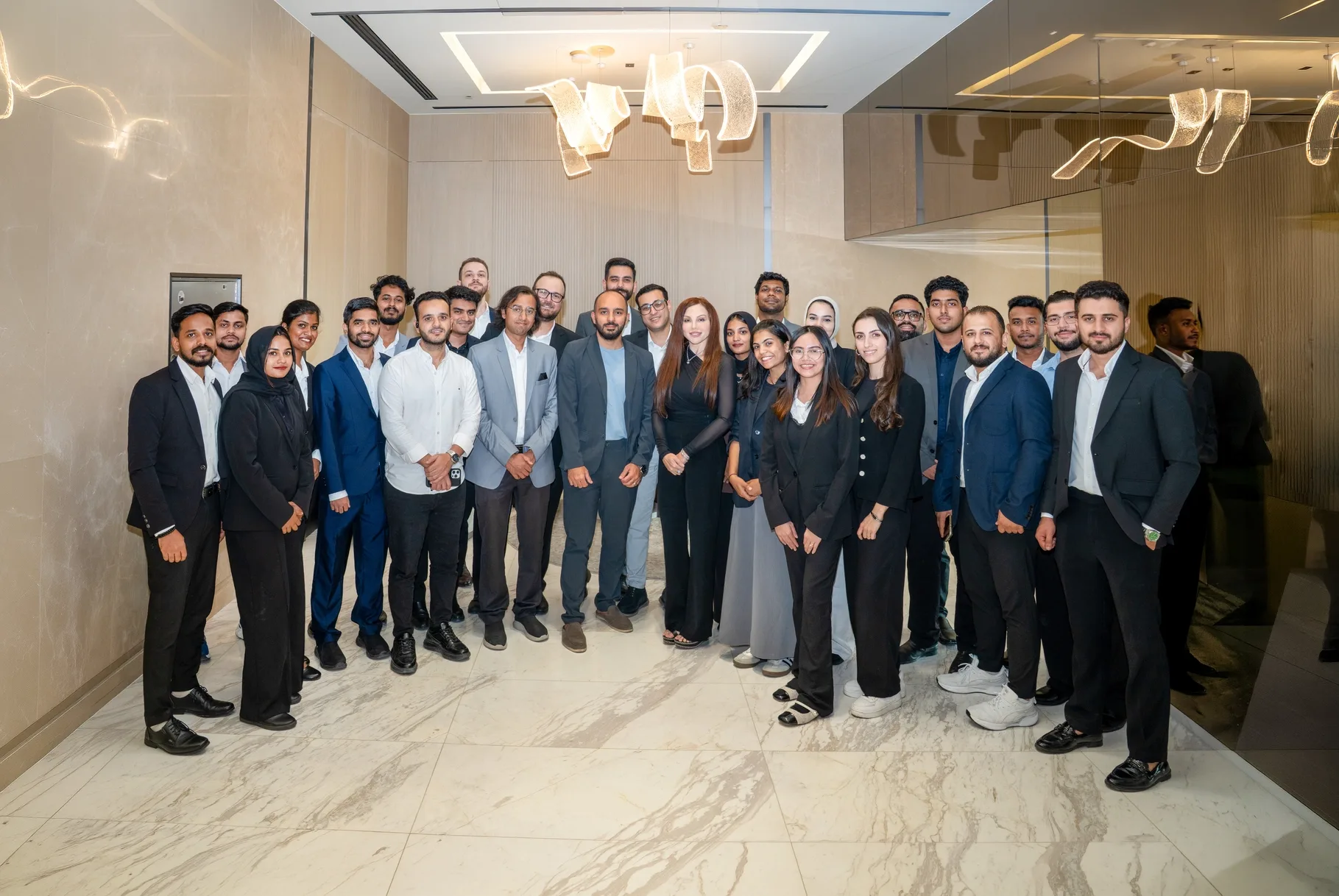 The Beyond Design team in the Dubai studio
